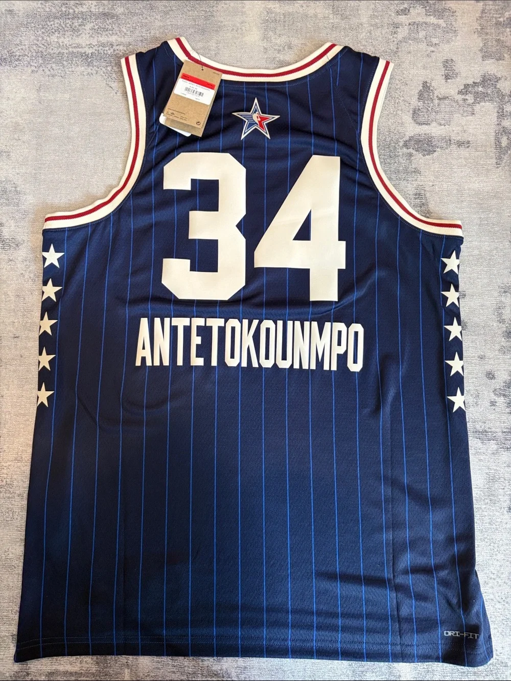 Jordan NBA All-Star Game Giannis Antetokounmpo Basketball Jersey